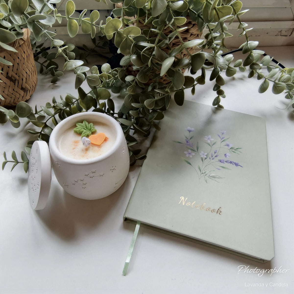 Vela aromática de mango