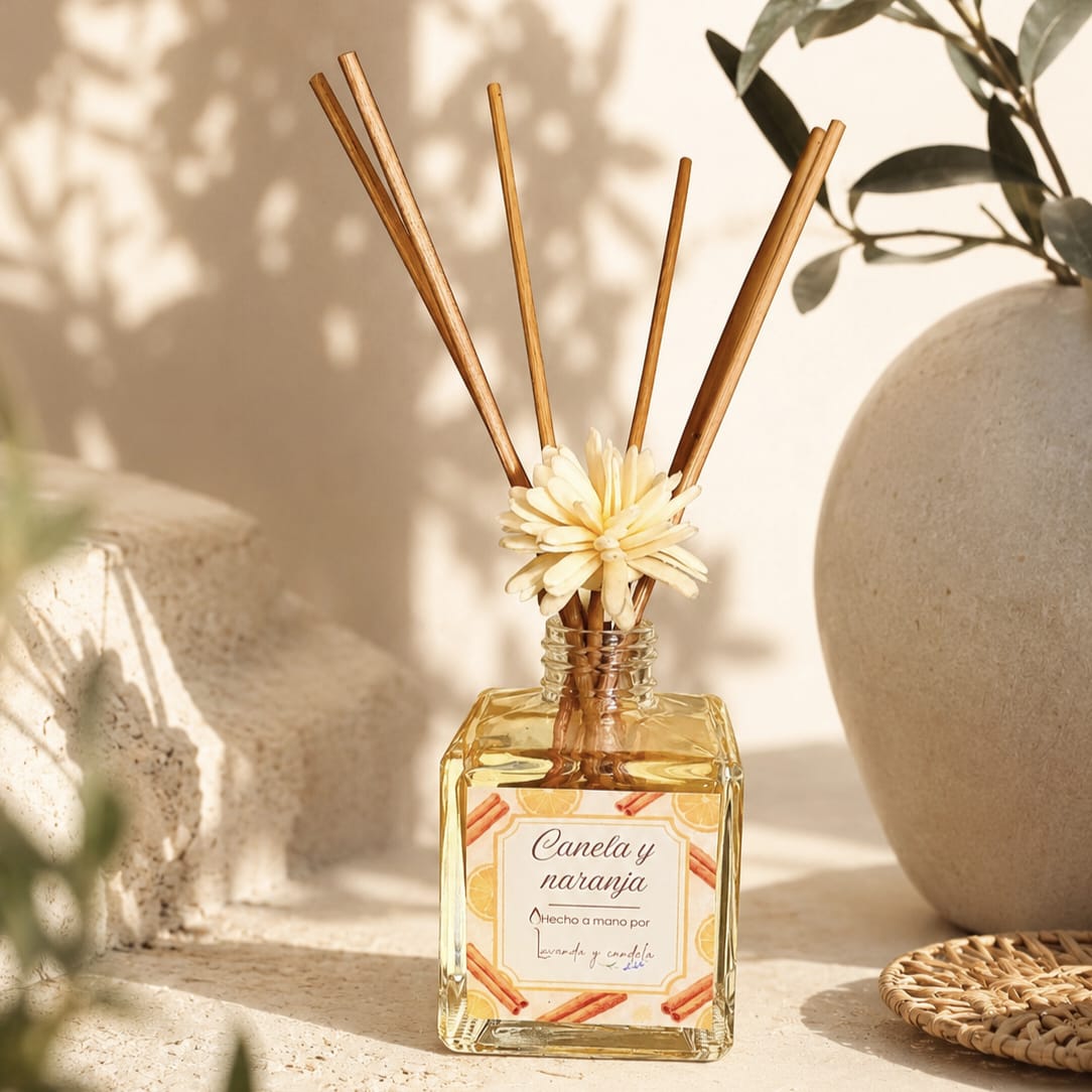 Mikado de canela y naranja