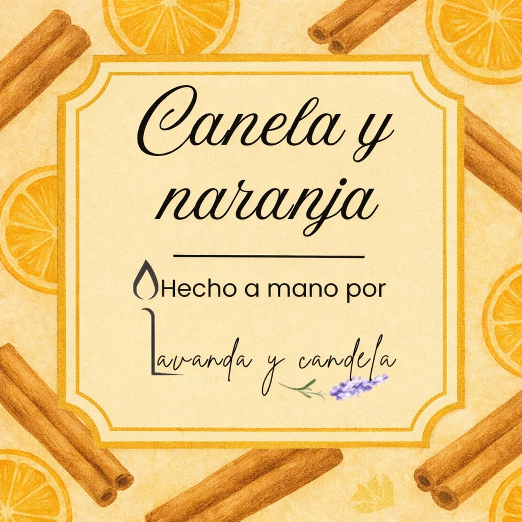 Mikado de canela y naranja