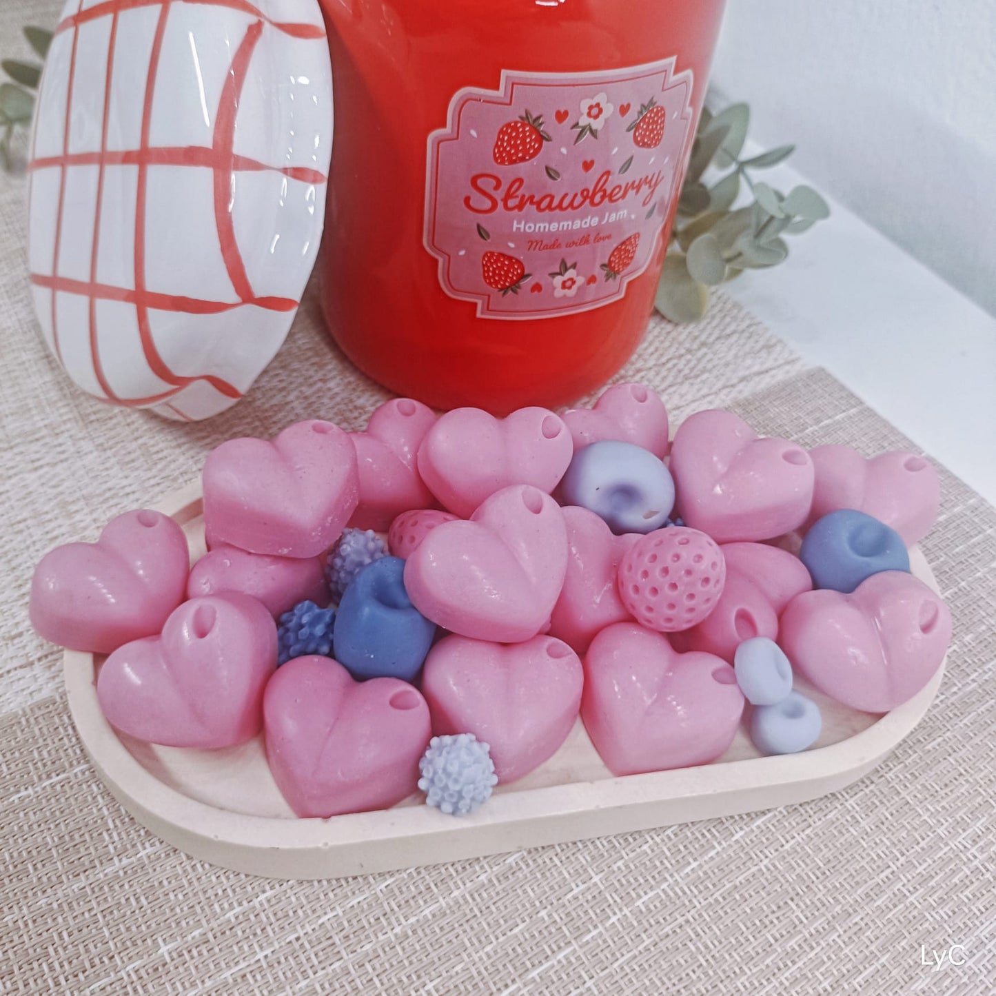 Wax melts de frutos rojos