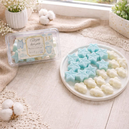 Wax melts de ropa limpia