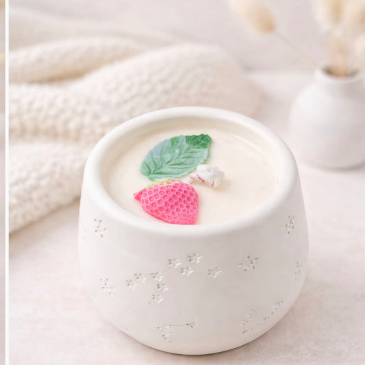 Vela aromática de frutos rojos