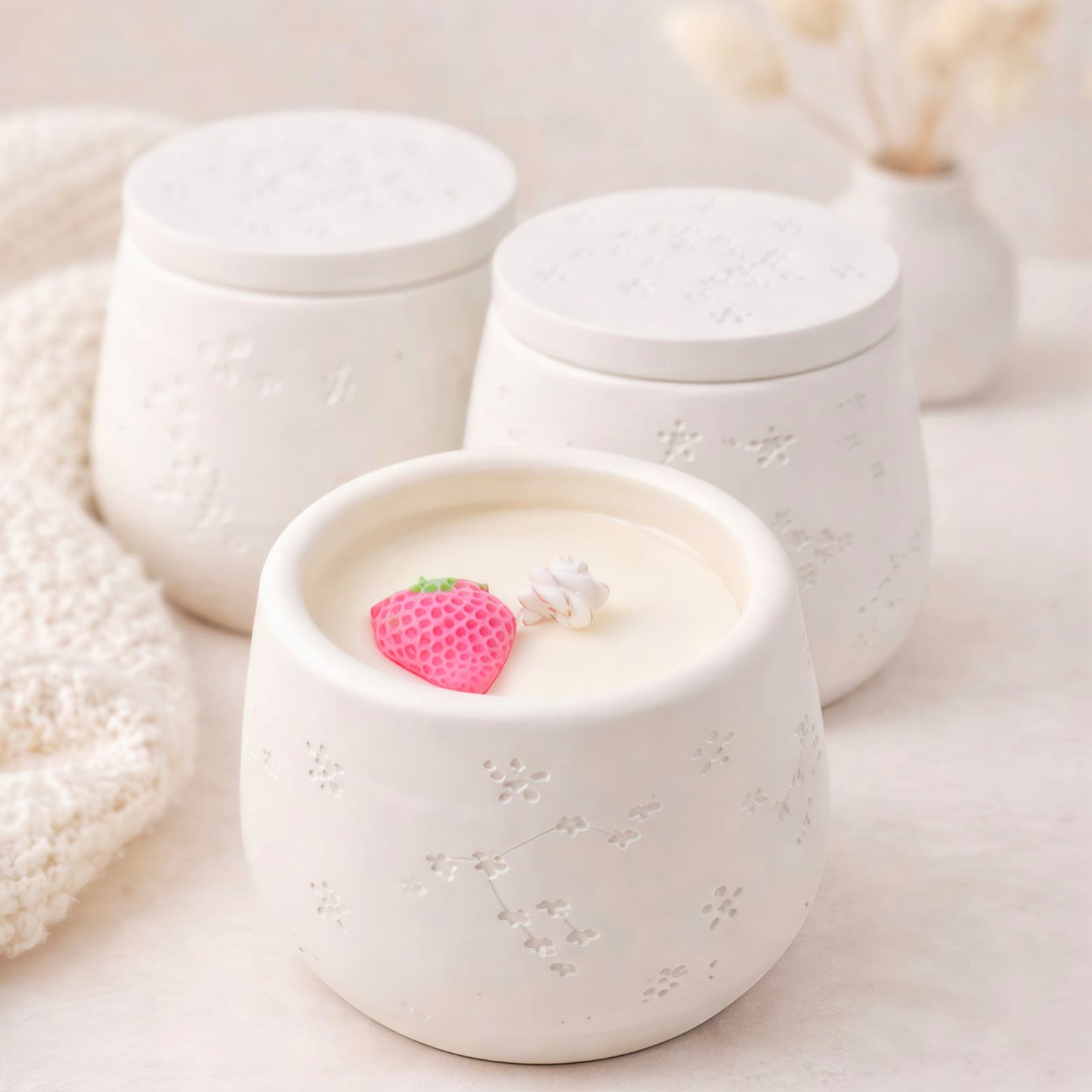 Vela aromática de frutos rojos