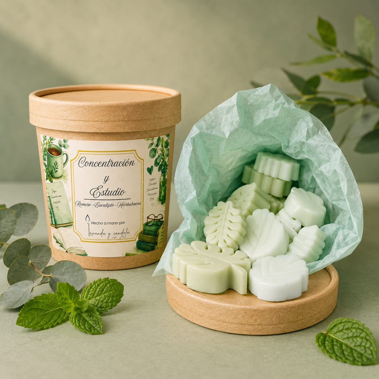 Wax Melts Concentración y Estudio