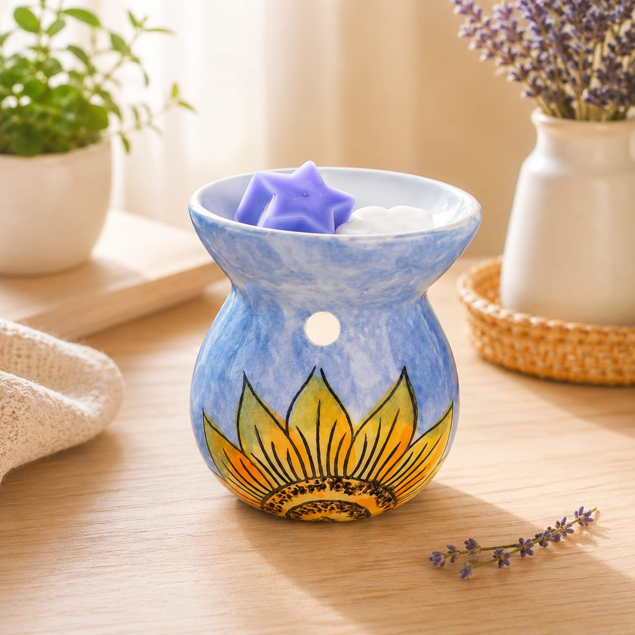 Quemador Girasol azul
