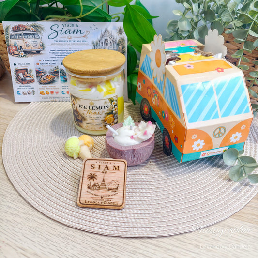 🚐 Experiencia Completa "Viaje a Siam + Vela Ice Lemon Thai"