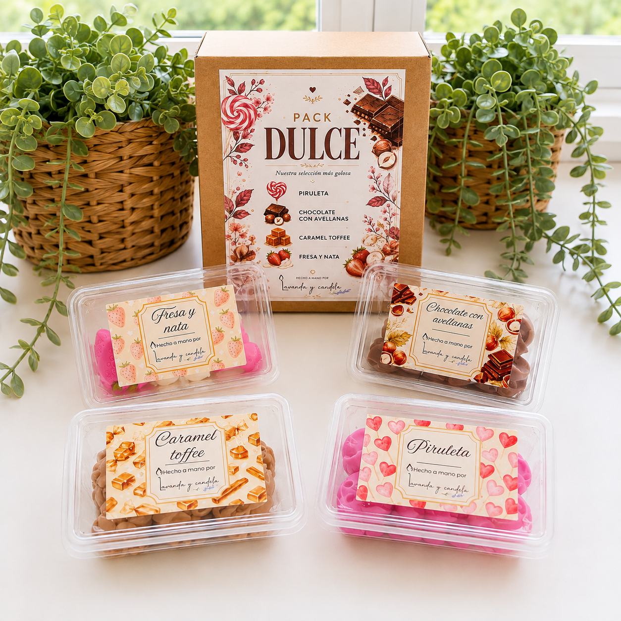 Pack Wax Melts Dulces