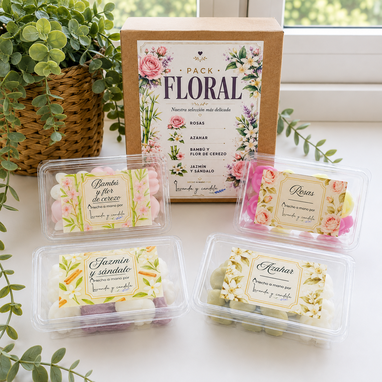 Pack Wax Melts Floral