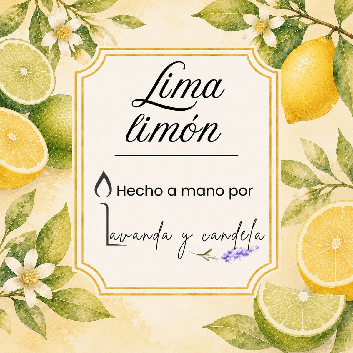 Mikado de lima limón