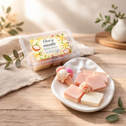 Wax melts coco y vainilla