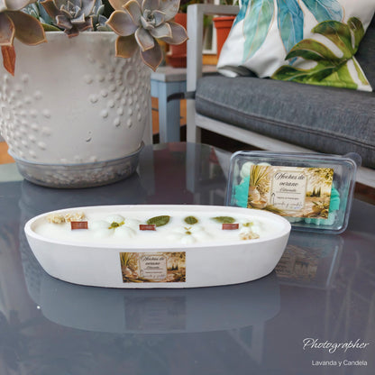 Pack Noches de Verano | Centro de mesa + Wax melts
